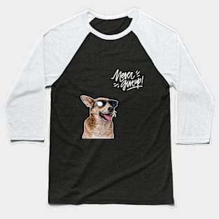 smiley dog Baseball T-Shirt